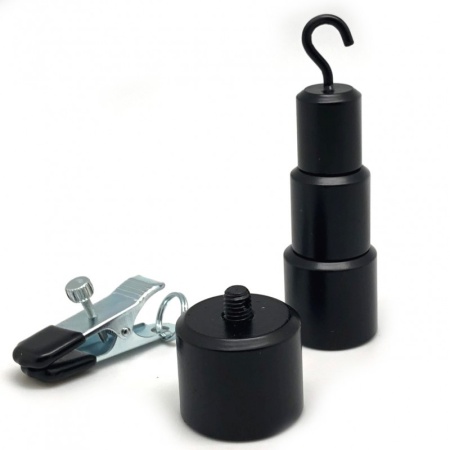 Image of the Modular Suspension Weight Set by The Red, ideal BDSM accessory for varying the intensity of the weight