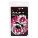 Ensemble de Bagues en Silicone à Perles d'Acier par CalExotics