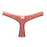 Image of PVC Lace G-String Panties, sexy lingerie for men