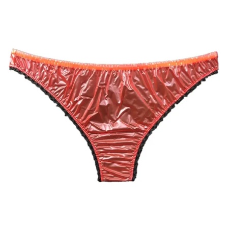 Image of PVC Lace G-String Panties, sexy lingerie for men