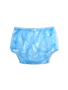 Fetish Diaper Panties - BDSM Unisex blue plastic