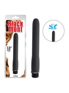 Immagine della doccia anale Buddy in nero, un accessorio per l'igiene intima