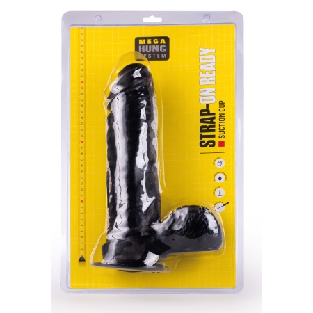 dildo Lil XL nero HUNG SYSTEM