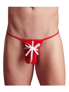 men's red thong