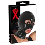 schwarze Latexmaske