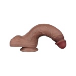 Silikondildo braun