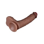 Silikondildo braun