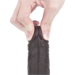 LoveToy Realistischer Dildo schwarz