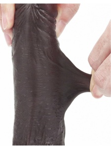 LoveToy realistic black dildo