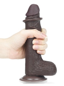 LoveToy realistic black dildo