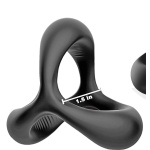 Cockring Silikon schwarz