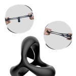 Cockring Silikon schwarz