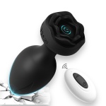 plug anale ricaricabile nero