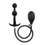 inflatable anal plug double ball Rimba black