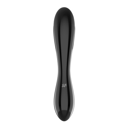 Dildo in vetro nero Satisfyer