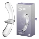 Satisfyer Double Crystal Glass Dildo