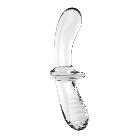 Satisfyer Double Crystal Glass Dildo