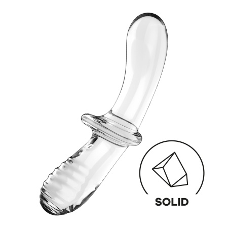 Satisfyer Double Crystal Gode en Verre