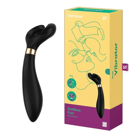 Satisfyer Endless Fun Vibrateur Noir