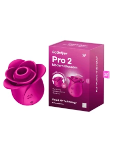 Satisfyer Pro 2 Modern Blossom Klitorisstimulator rot