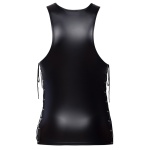 Svenjoyment black sleeveless shirt