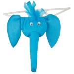 string éléphant bleu