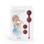 Image of Geisha balls Love Story Diva Wine Red