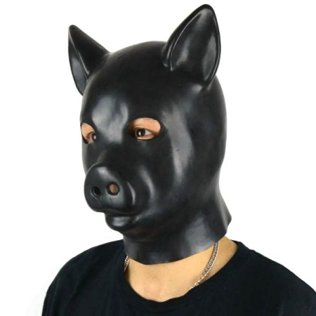 masque cagoule latex