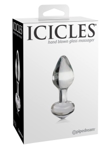 Icicles glass plug No. 44