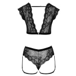 ensemble sexy en dentelle noire