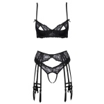 Cottelli Lingerie sexy set black