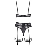 Cottelli Lingerie sexy set black