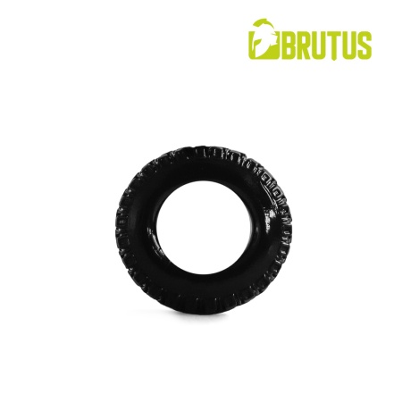 BRUTUS PROFILO Cockring Noir et Clair