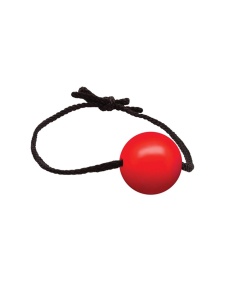 bâillon silicone rouge