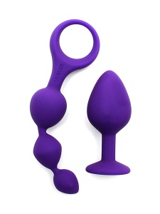 Rimba Plug Anal Violet en silicone