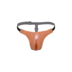 String Vagin Ouvert Silicone - Hidden Desire