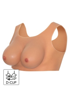 Haut Poitrine Silicone D-Cup