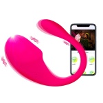 Vibratore collegato all'uovo da viaggio