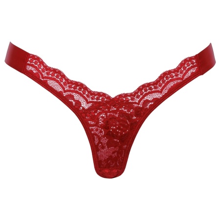 Sexy Red Lace Thong