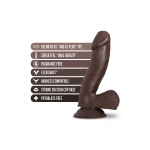 dildo réaliste chocolat