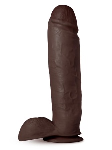 Dildo XXL Chocolat réaliste et flexible