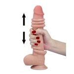 Dildo réaliste LoveToy avec peau glissante