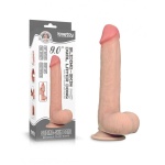 Dildo réaliste LoveToy avec peau glissante