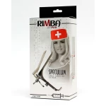 Spéculum BDSM Rimba en acier inoxydable
