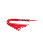 Kleiner Flogger BDSM Rot Schwarz