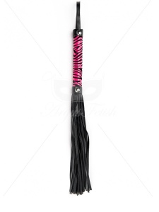 Flogger Leopard Pink BDSM di Argus