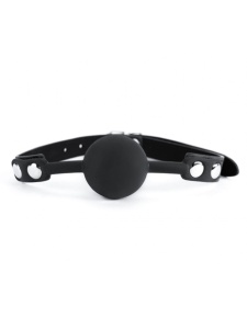 Bâillon silicone noir Argus