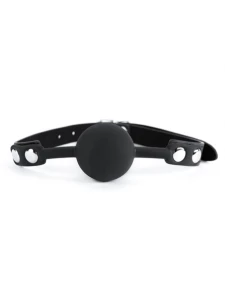 Bâillon silicone noir Argus