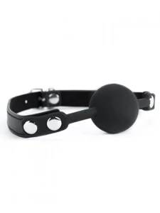 Bâillon silicone noir Argus