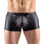 Sexy boxer Svenjoyment neri con cerniere scintillanti